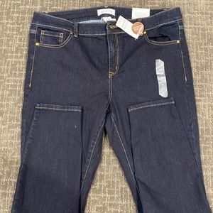 Lane Bryant, dark blue skinny jeans. Size 18.